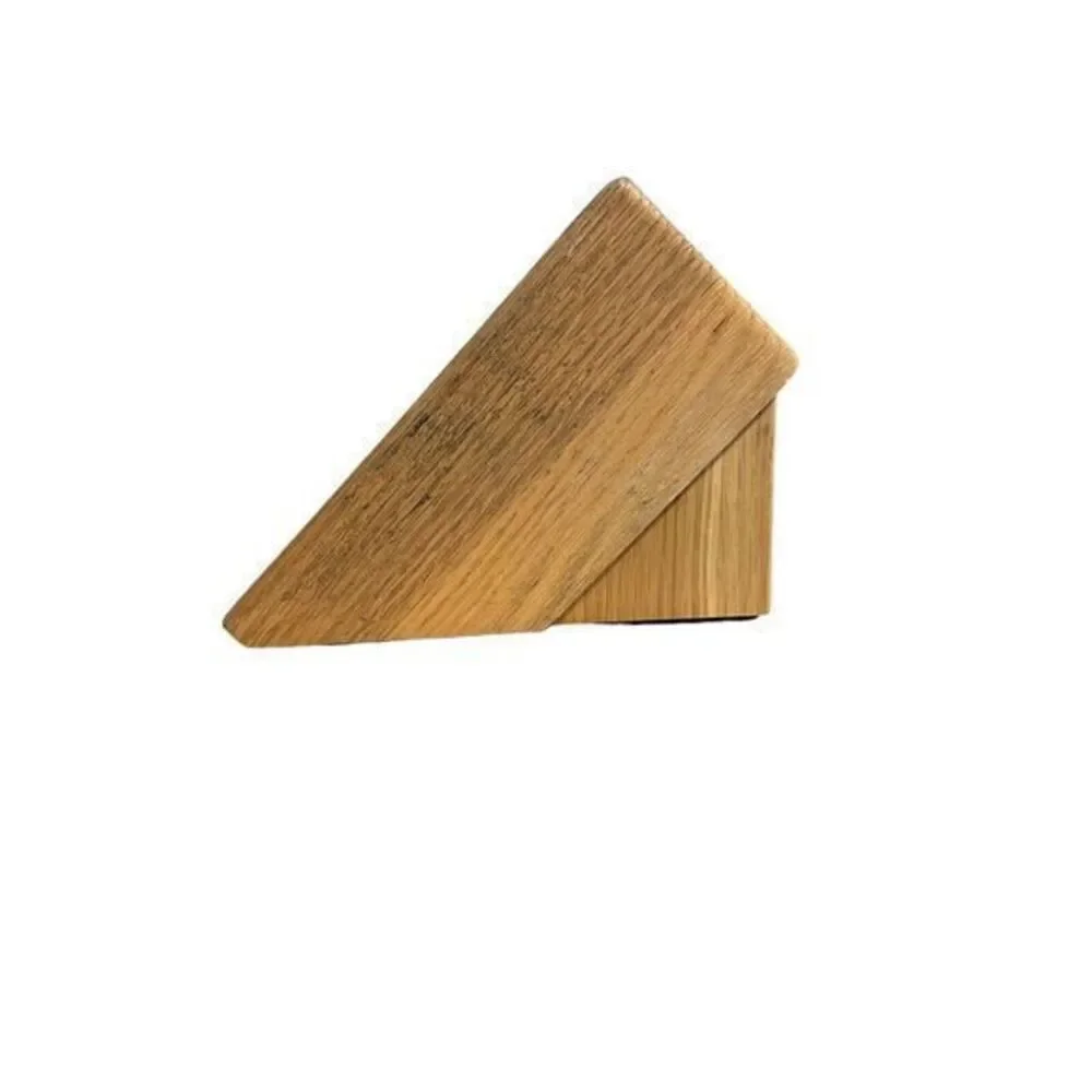 CUTCO Knife Block 4 Slot Honey Oak Knife Holder Made In‎ USA